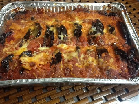 Eggplant Cheese Roll-Ups