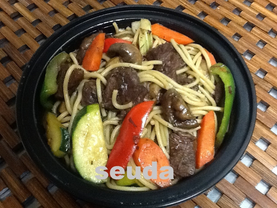 Beef Lo Mein.